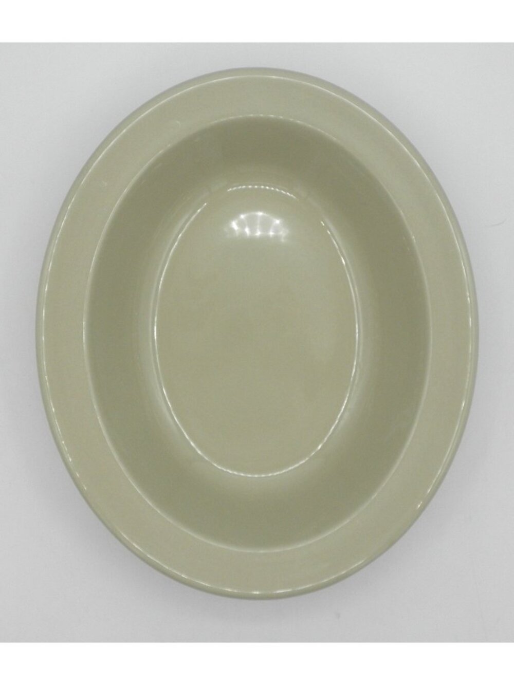 Drabware (Older, Glossy) by Wedgwood 10 Inch Oval Vegetable Bowl Pattern: WW DRA